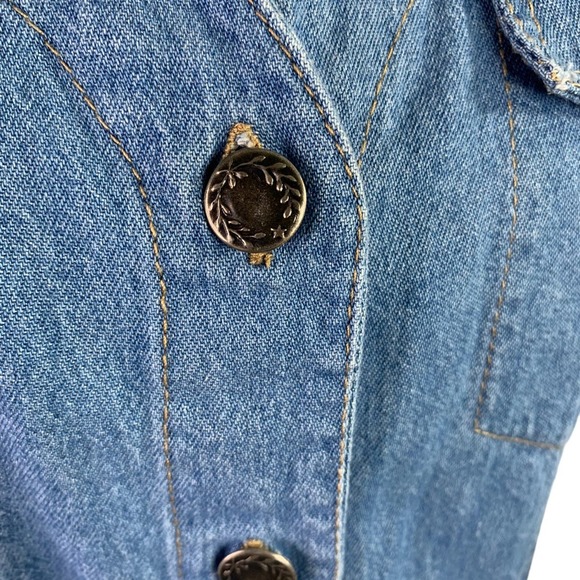 Denim Blue Midi Dress - Picture 3 of 8